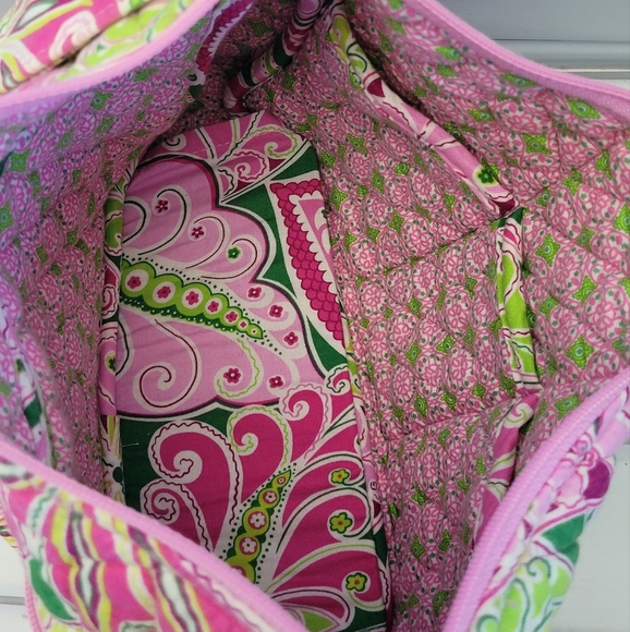 VERA BRADLEY Medium Size Shoulder Bag with Matching Wallet Adjustable Shoulder S - Picture 3 of 7